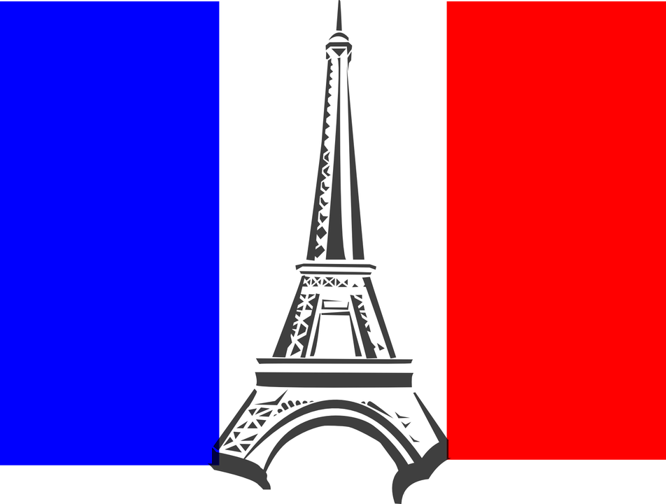 Bandera De Francia Dibujo