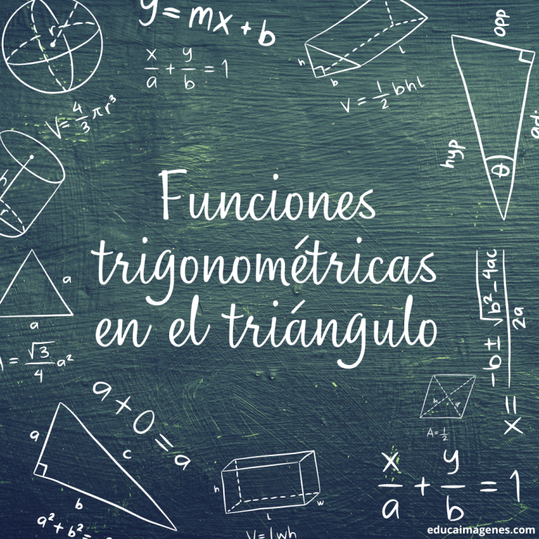 Funciones Trigonométricas Seno Coseno Tangente Cotangente Secante Y Cosecante Educaimágenes 4070