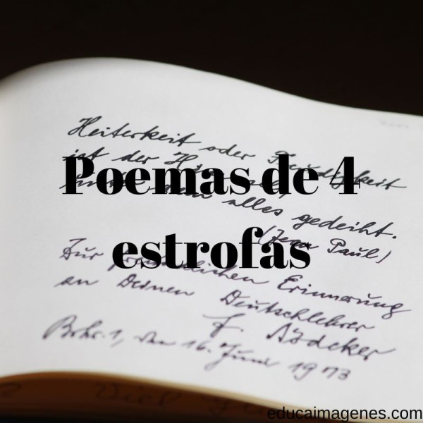 Poemas De 4 Estrofas: Brevedad Y Belleza En Versos Inspiradores ...